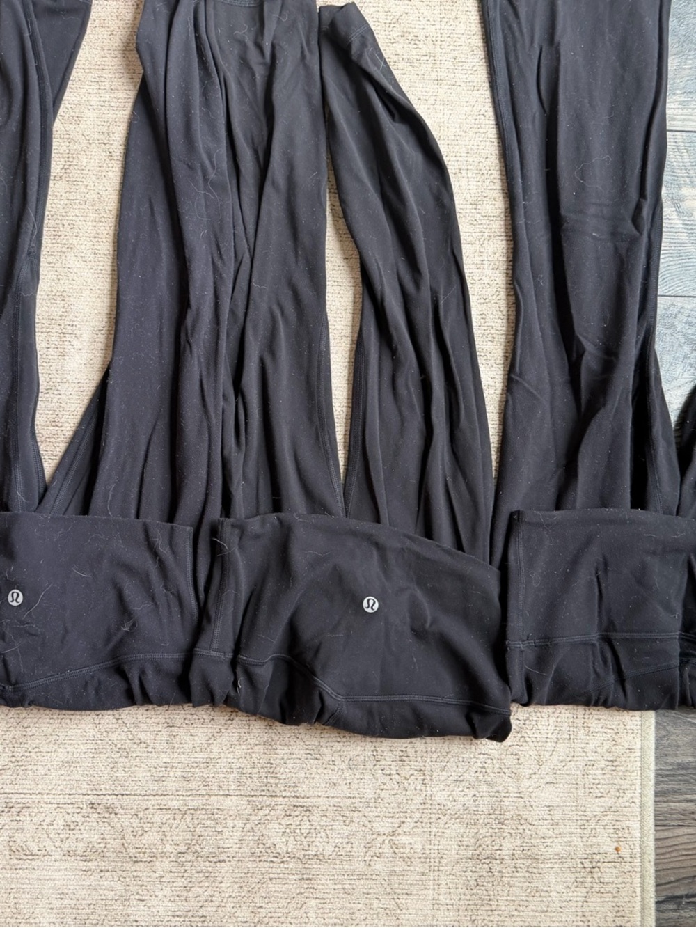 lululemon athletica Black Leggings - please read!